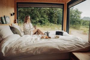 Chalets Parcel Tiny House au coeur des vignes proche Mont Ventoux : photos des chambres