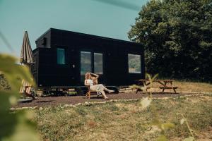 Chalets Parcel Tiny House au coeur des vignes proche Mont Ventoux : photos des chambres