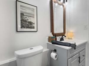 Chic Lakeside Retreat Steps from the Beach