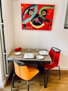 Appartements Ben Nevis charming studio in the heart of the lively life of the Pre Carre : photos des chambres