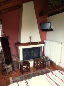 Suite with Fireplace
