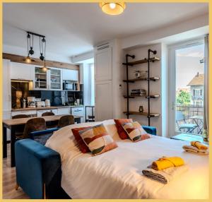 Appartements La Fabrique I T2 I Ambilly : photos des chambres