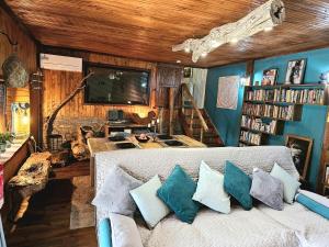 Guesthouse Villa India - Bibliothek