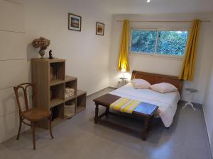 Sous le vieux figuier, chambre double indépendante