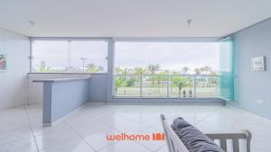 Apartamento em Bertioga com vista para o mar