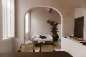 Beige Tranquil Escape by the Sea