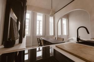 Beige Tranquil Escape by the Sea