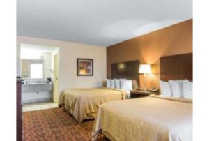 2 Queen Beds | Smoking, Micfridge room in Motel 6 Oklahoma City OK Fairgrounds West