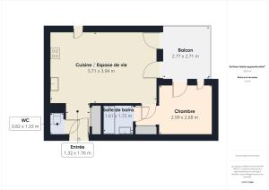 Appartements CosyHome in Paris, gare et terrasse : photos des chambres
