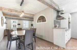 Les Bellevue Cité Trivalle "3 Apartments, 1 with Terrace & Private Parking, Aircon, WiFi, 500m from Cité, free public car park 200m"
