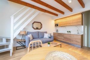 Modern loft with ocean views