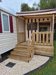 Mobil-home 6 personnes tout équipé avec accueil humain et Starlink