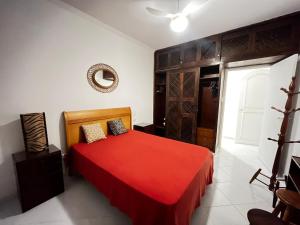 Apartamento vista mar 3 quartos ar condicionado Pitangueiras Guarujá