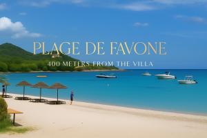 Villa Moderne de Standing avec Piscine Privée à 400m de la Plage - 4 Chambres