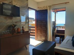 Chalé Beira-Mar com Piscina Privativa e Varanda em Barra do Jacuípe