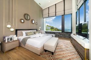 The Exclusive Sky D2 豪华4卧室海景别墅 私人12m无边海景泳池 每日清洁