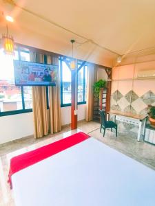 Sky bedroom with a smooth life view