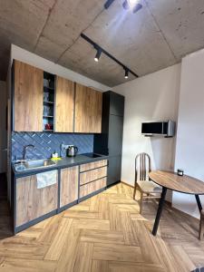 Loft apartment with balcony