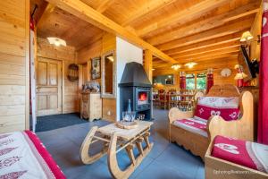 Chalets Chalet de Pont Peyron L'Ours : photos des chambres