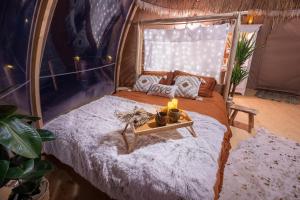 Lodges Nuit insolite Romantique & Spa : photos des chambres