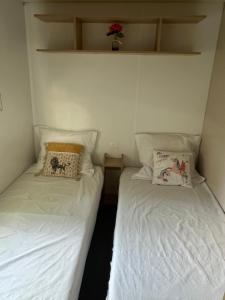 Campings Lac Aureilhan et Mimizan plages, Mobil H 3 chambres, 6 personnes climatise : photos des chambres