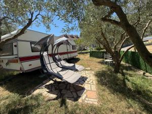 caravan on the lake
