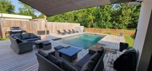 Villas Villa idealement situee sur Ares : photos des chambres