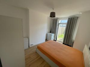 Large room with bathroom