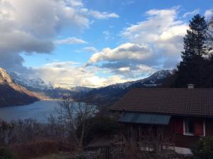 Ferienhaus mit Berg-und Seesicht