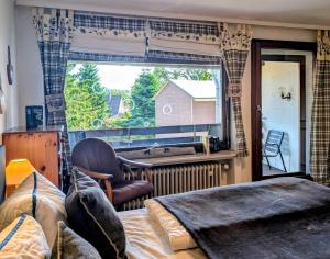 weißer Hirsch im Haus Sabine