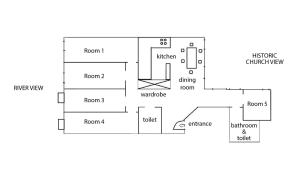 Old Town Apartment for groups - RIVER VIEW - Five Bedrooms - Comfy Apartments