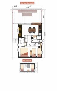 Hotels Ternelia Village vacances Sainte Montaine : Chalet 3 Chambres
