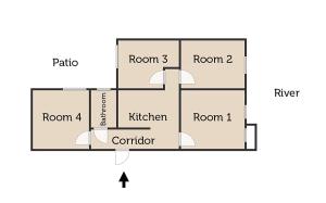 Old Town - River View Apartment, Four Bedrooms - Comfy Apartments