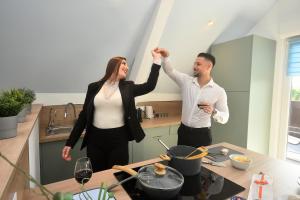 Appartements UP, proche frontiere Basel, Free parking : photos des chambres