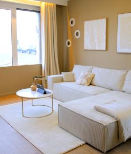 Appartements AMMG Tour Marina – Suites Signature | Vue Mer Panoramique, Jacuzzi & Design : photos des chambres