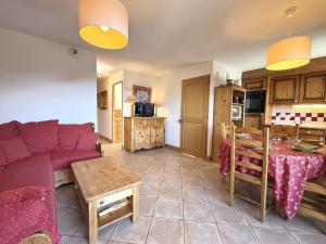 Appartements Appartement spacieux 4 pieces a Crest-Voland, 6 pers., balcon, piscine chauffee, garage, proche pistes - FR-1-595-63 : photos des chambres