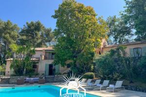 Villas LA ROURETANE Pool AirCo for 10 By Sunset : photos des chambres