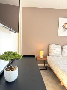 Appartements Studio B5 - Centre-Ville Meaux - Proche Disneyland : photos des chambres