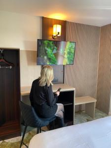 Hotels Hotel Pont Rouge , Carcassonne : photos des chambres
