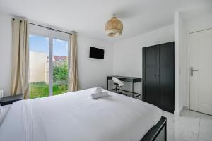 Maisons de vacances Casa di Luce - Garden - 9 people - Close to La Defense : photos des chambres