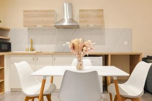 Appartements Oasis Tropicale - Appartement Cosy et Calme a 10 min de la Gare de Roanne : photos des chambres