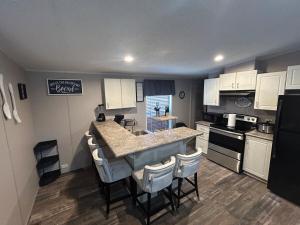 Cozy river front lookout