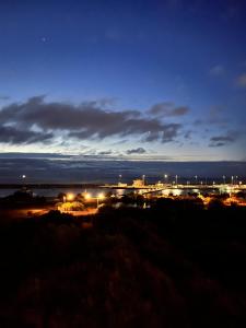 Ocean view flat with cozy vibes