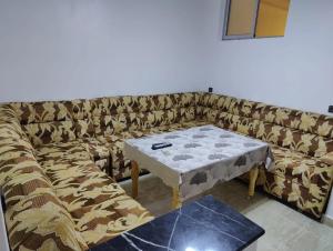 503 Location saisonnière à Martil 2 bedroom apartment living room 3rd floor