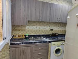 503 Location saisonnière à Martil 2 bedroom apartment living room 3rd floor