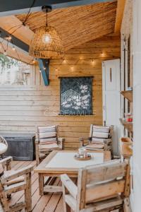 Maisons de vacances Bois Corail Maison de vacances jardin, vue mer & Spa : photos des chambres