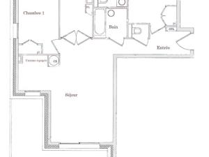 Appartements Chalet pieds des pistes a St Martin de Belleville, 3 pieces, terrasse, garage, services hoteliers inclus - FR-1-452-135 : photos des chambres