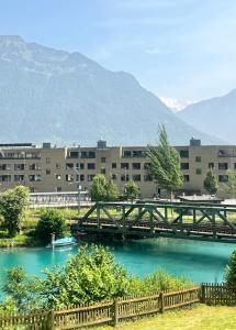 River 2 -Kissed Retreat with Iconic Jungfraujoch View