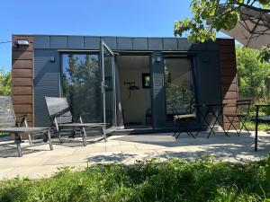 Glamping Pod meruňkami