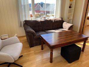 Two floors house with 3 bed rooms and room for 8 persons
